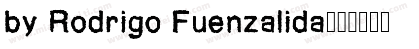 by Rodrigo Fuenzalida字体转换